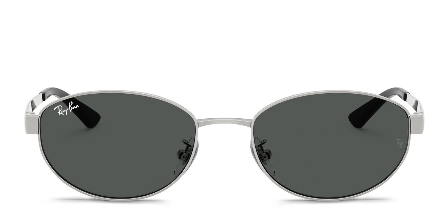 Ray-Ban Silver Frame Sunglasses with Dark Gray Lenses Ray-Ban RB3783 Sunglasses 003/81 Silver - eye-oo.com main image 2