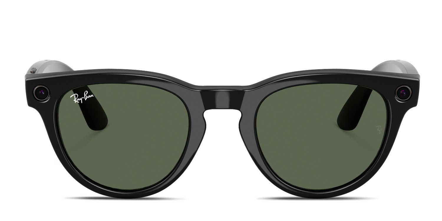 r*o様 [日本未発売] Ray-ban  HEADLINER AIサン RAY-BAN Meta Headliner Shiny Black Low Bridge Fit Transition AI