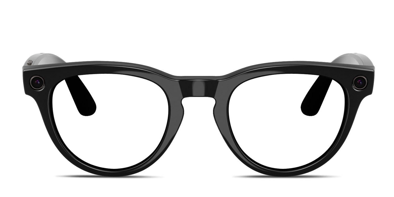 r*o様 [日本未発売] Ray-ban  HEADLINER AIサン RAY-BAN Meta Headliner Shiny Black Low Bridge Fit Transition AI