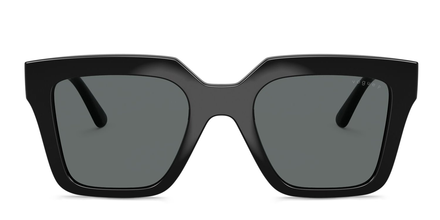 vogue レイニー Vogue VO5690S black frame with dark grey polarized lenses. Lenses