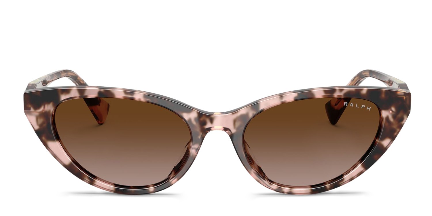 Oceanus Playboy Sunglasses Rose Gold Metal Tortoise Cat Eye Gradient Brown Lens Marlowe Cat Eye Rose Gold(Rose Gold mirror-coating  main image 3
