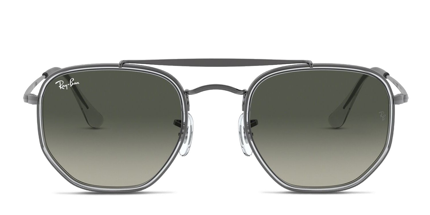 Ray-Ban RB3648M The Marshal II Gray/Gunmetal Sunglasses