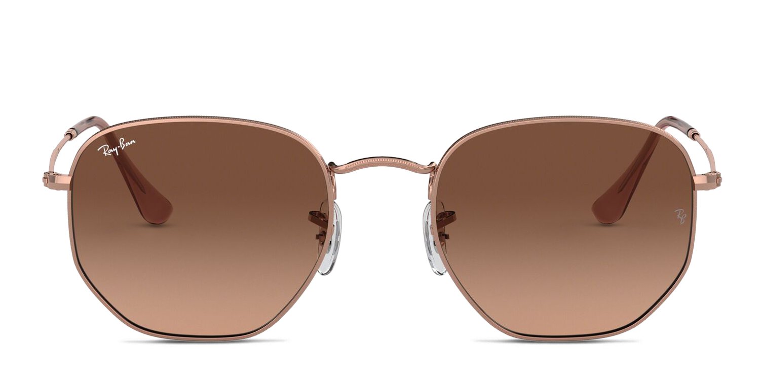 美品　RayBan レイバン　サングラス　PINK GRADIENT BROWN 8056597077323_F.jpg