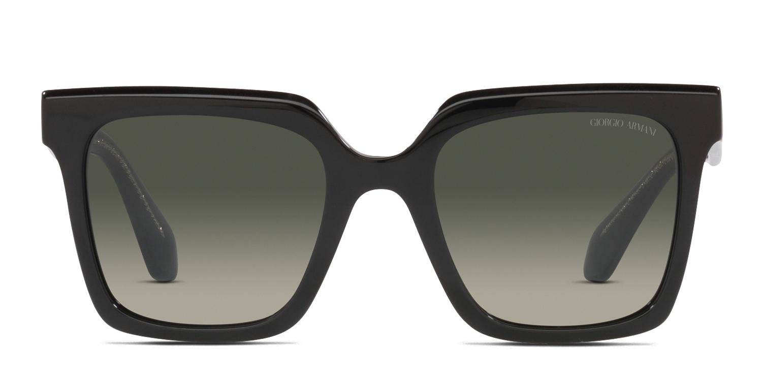 GIORGIO ARMANI サングラス Giorgio Armani AR8156 Shiny Black Prescription Sunglasses