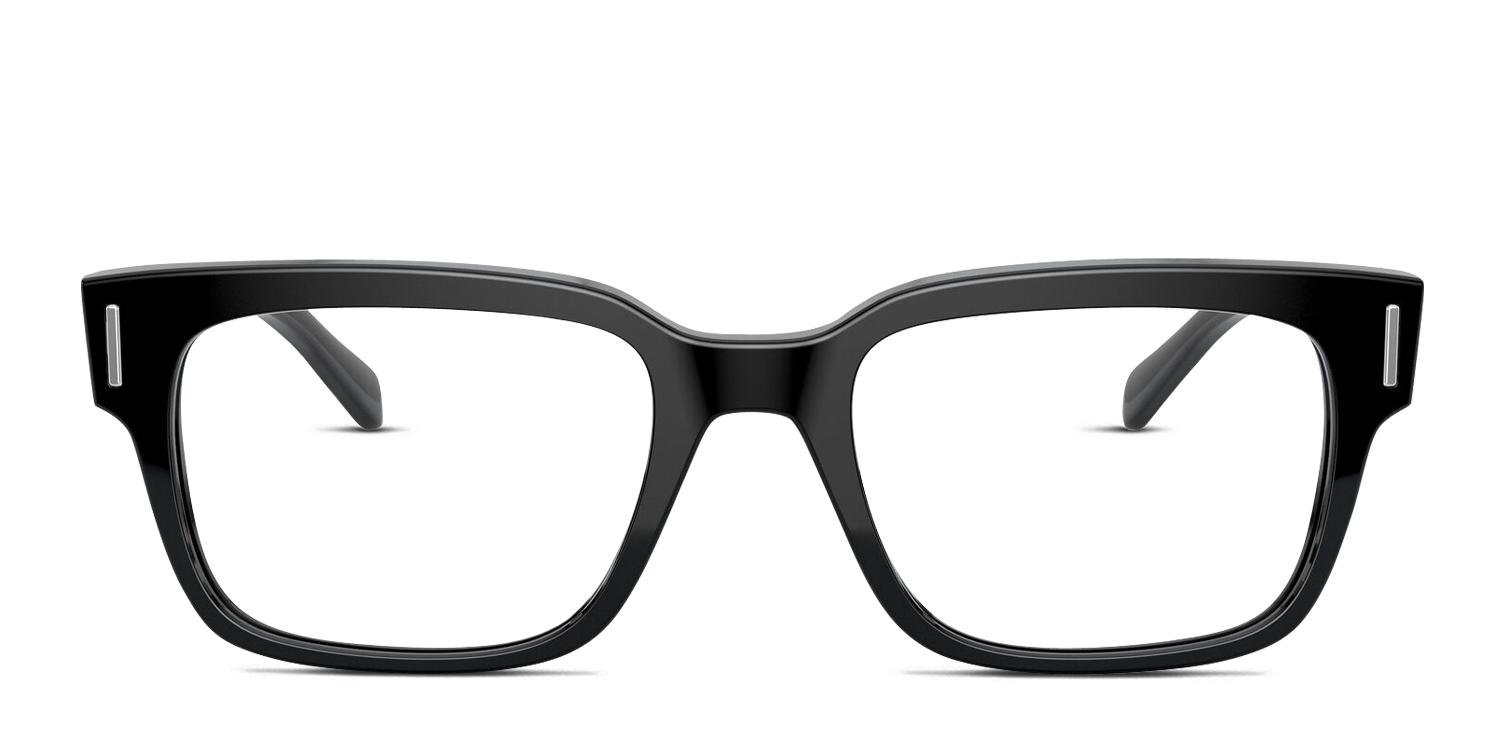 その他 REY Ray-Ban RX5388 Jeffrey Shiny Black Eyeglasses | Includes FREE Rx