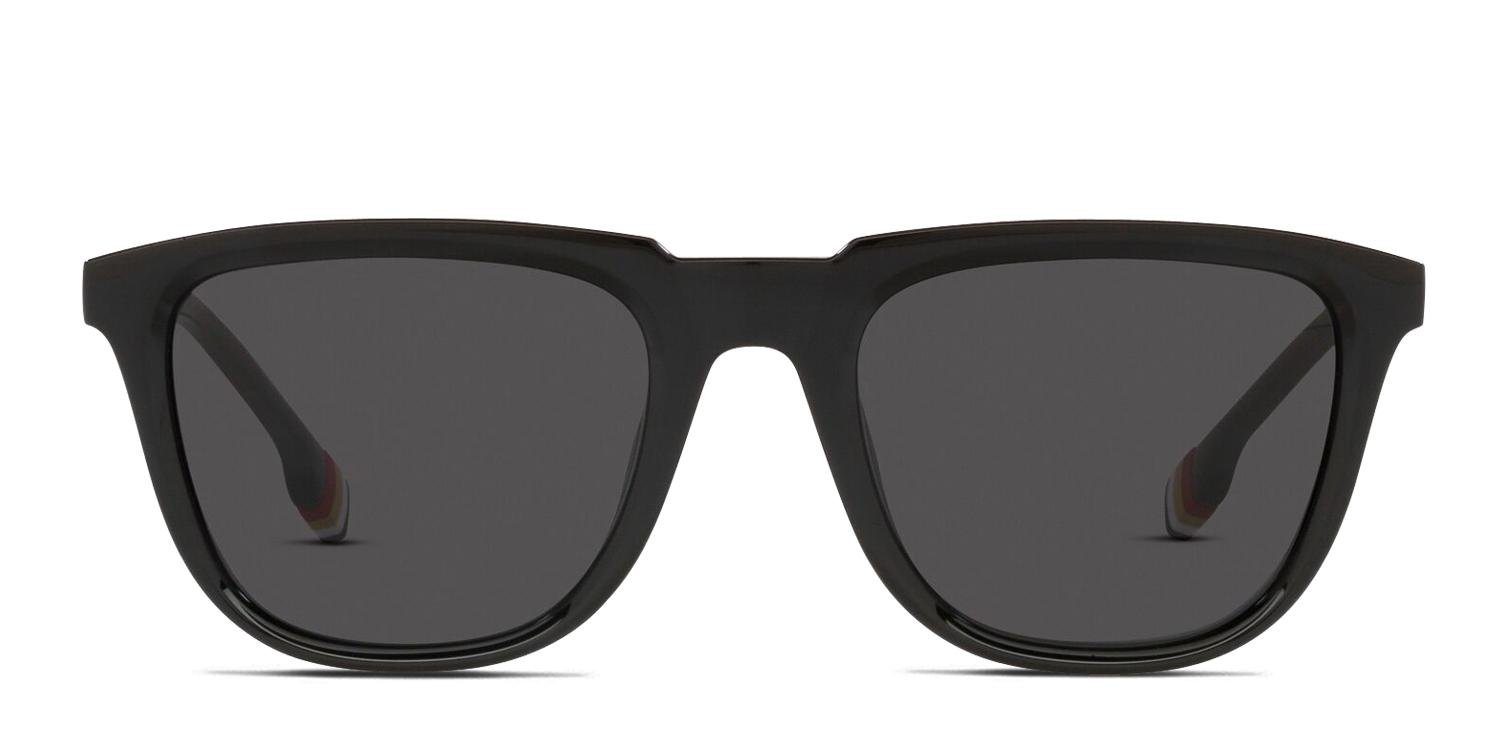 Burberry BE4381U George Shiny Black Prescription Sunglasses - 50