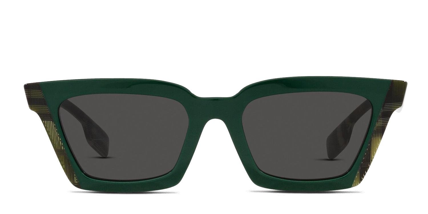 BURBERRY メガネ　グリーン Burberry BE4392U Briar Green Prescription Sunglasses - 50% Off Lenses