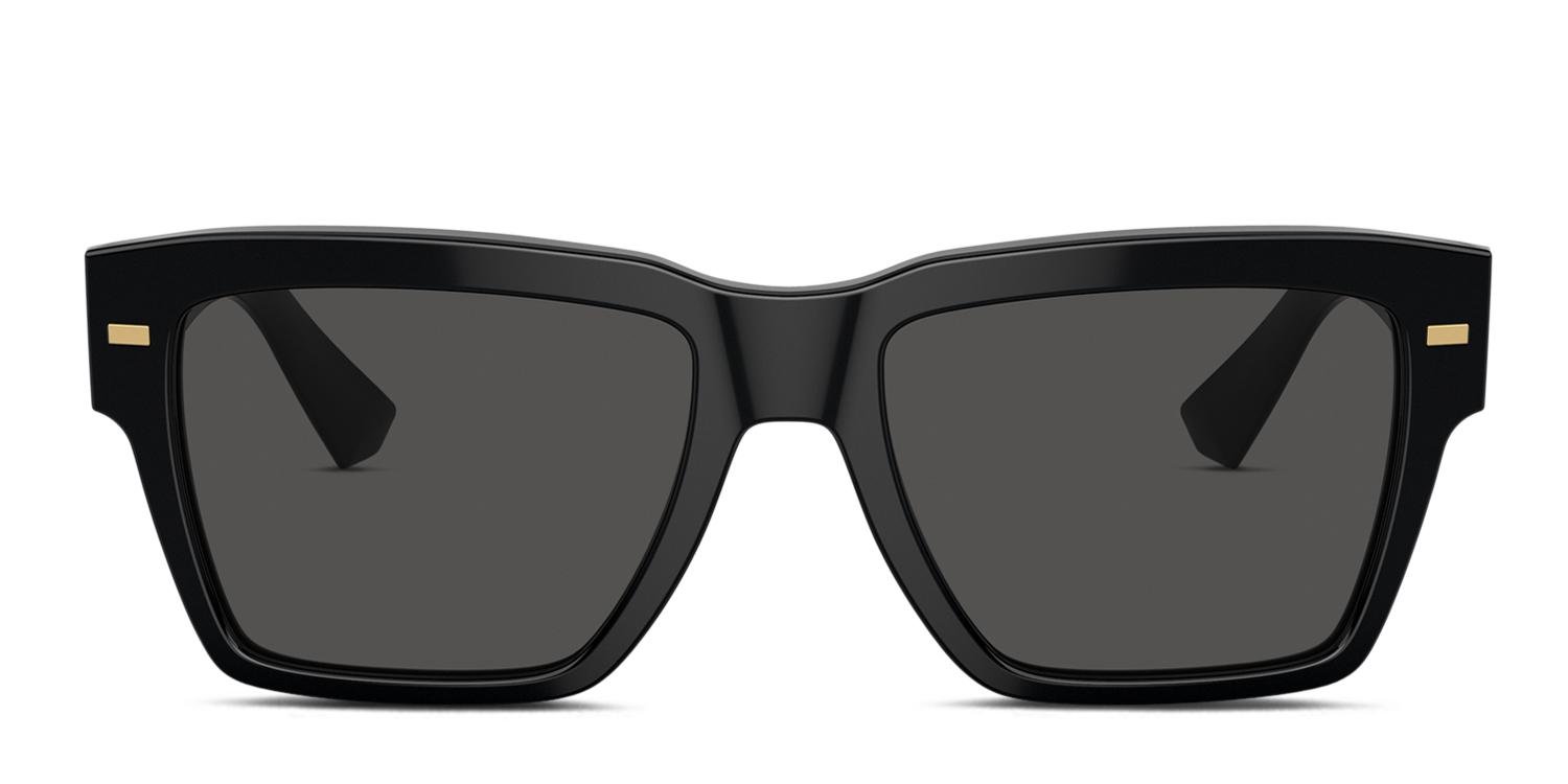 Dolce & Gabbana DG4431 Shiny Black Prescription Sunglasses
