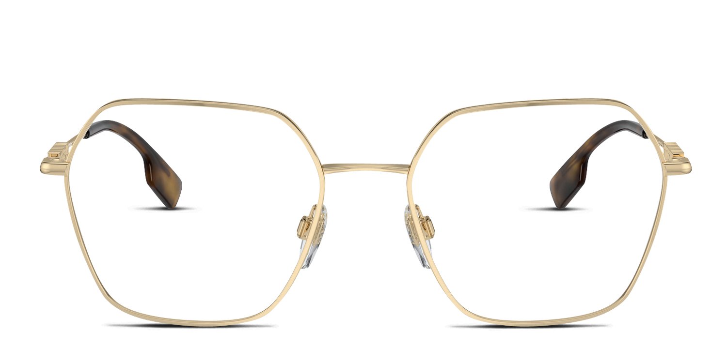 BURBERRY ゴールドフレーム サングラス Burberry BE3153D XXL (57 - 19) with Brown lenses and Gold frame