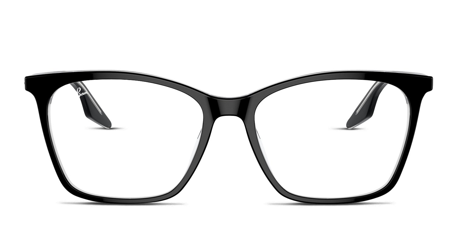 Ray-Ban RX5422 black , clear frame