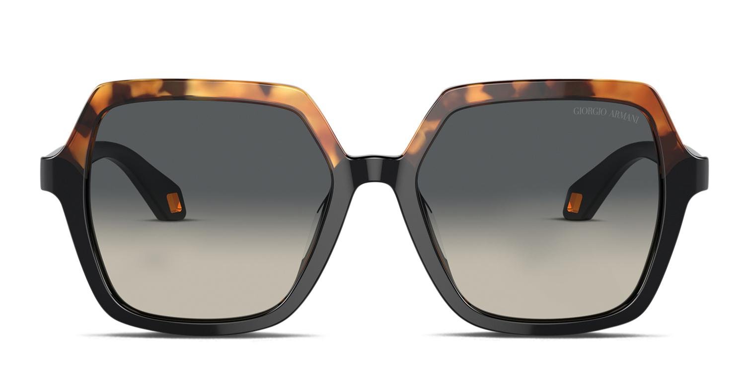 Giorgio Armani AR8193U Tortoise, Black Prescription Sunglasses