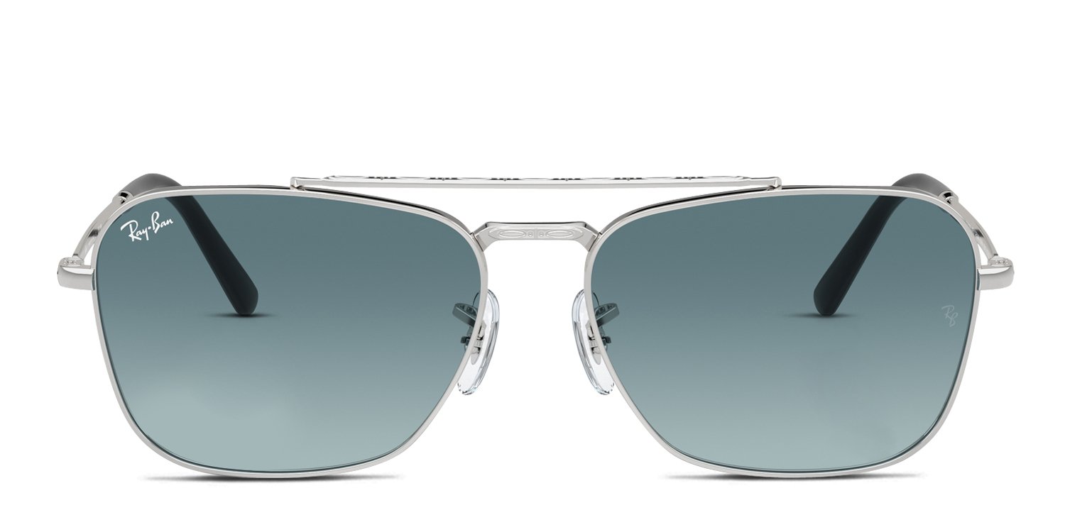RAYBAN NEW IN BOX - CARAVAN silver / blue lens 
NEW Ray-Ban Caravan Reverse - Aviator Gunmetal Frame  main image 3