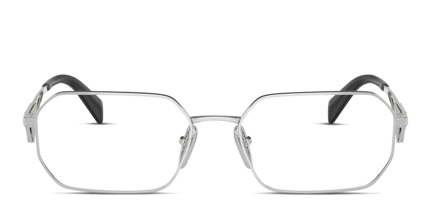 メガネ・老眼鏡 Archive PRADA halfrim eye glasses silver 8056597969062_f.jpg