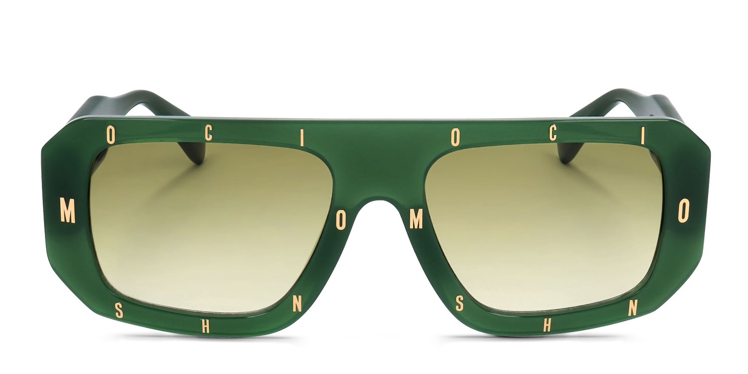 Moschino MOS129/S green frame with gradient green lenses. Lenses