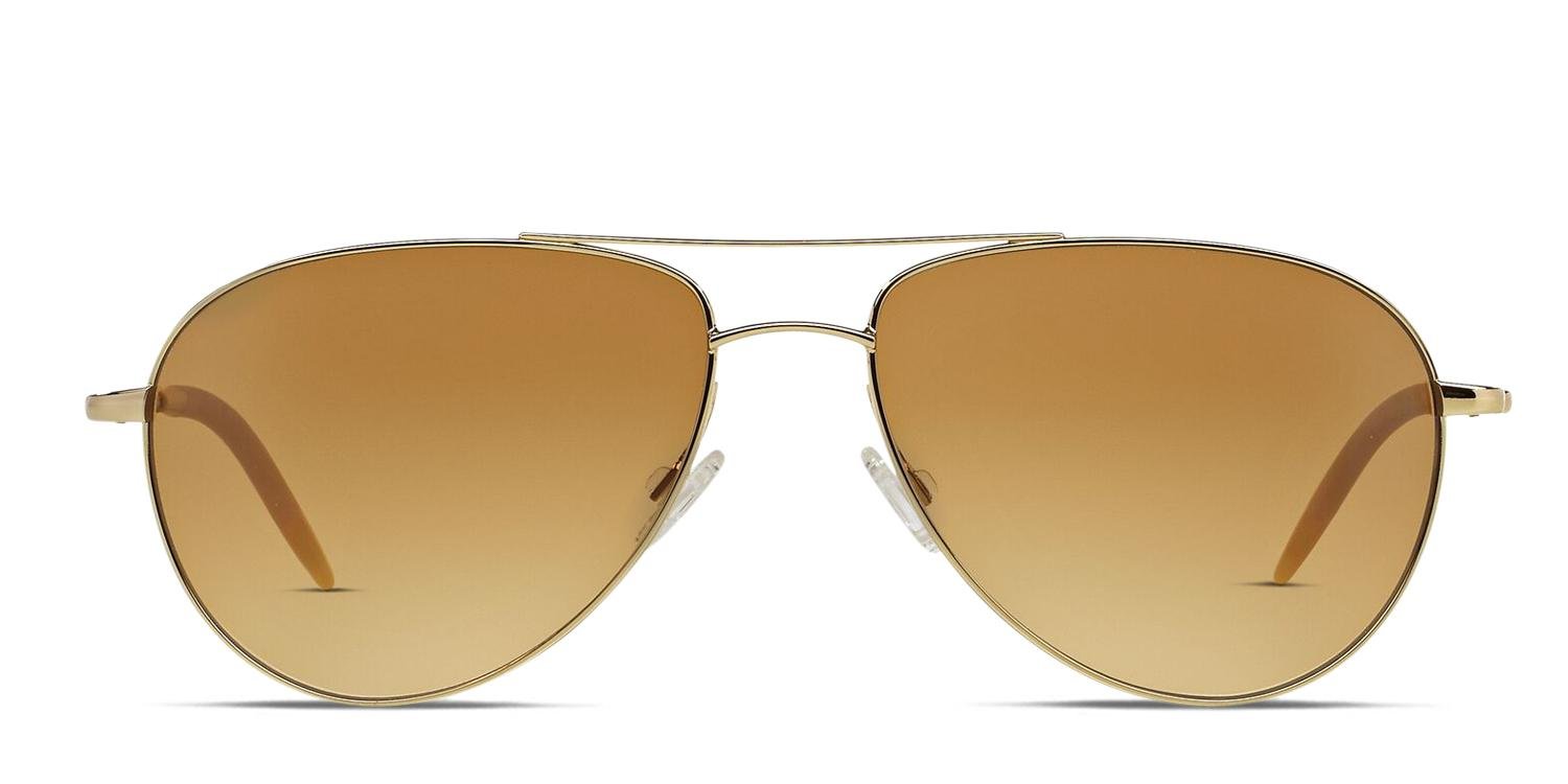 Oliver Peoples Benedict Sunglasses Oliver Peoples Benedict Silver / Blue Gradient Photochromic  main image 4