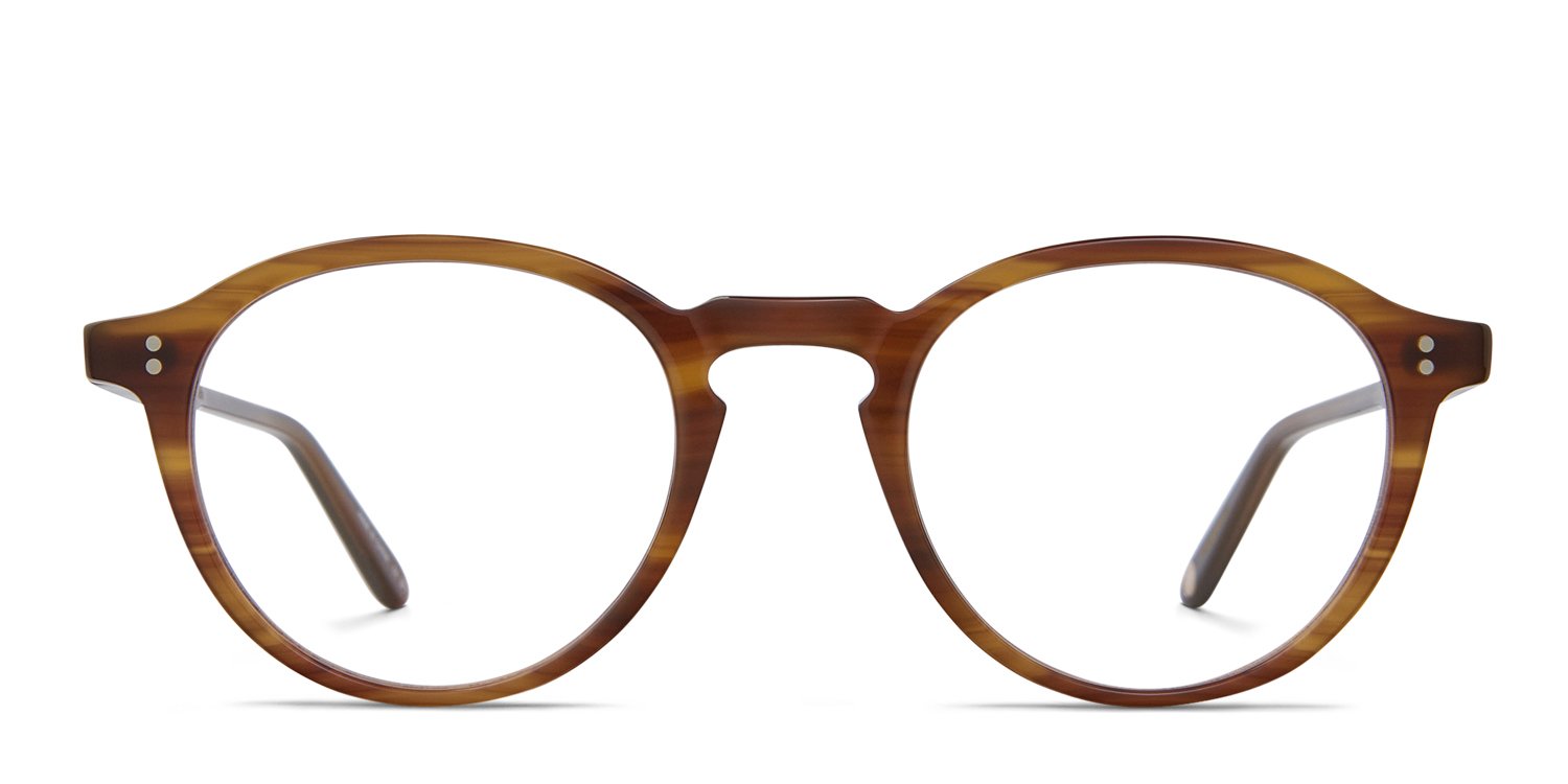 Garrett Leight Stanton Brown, Tortoise Prescription Eyeglasses