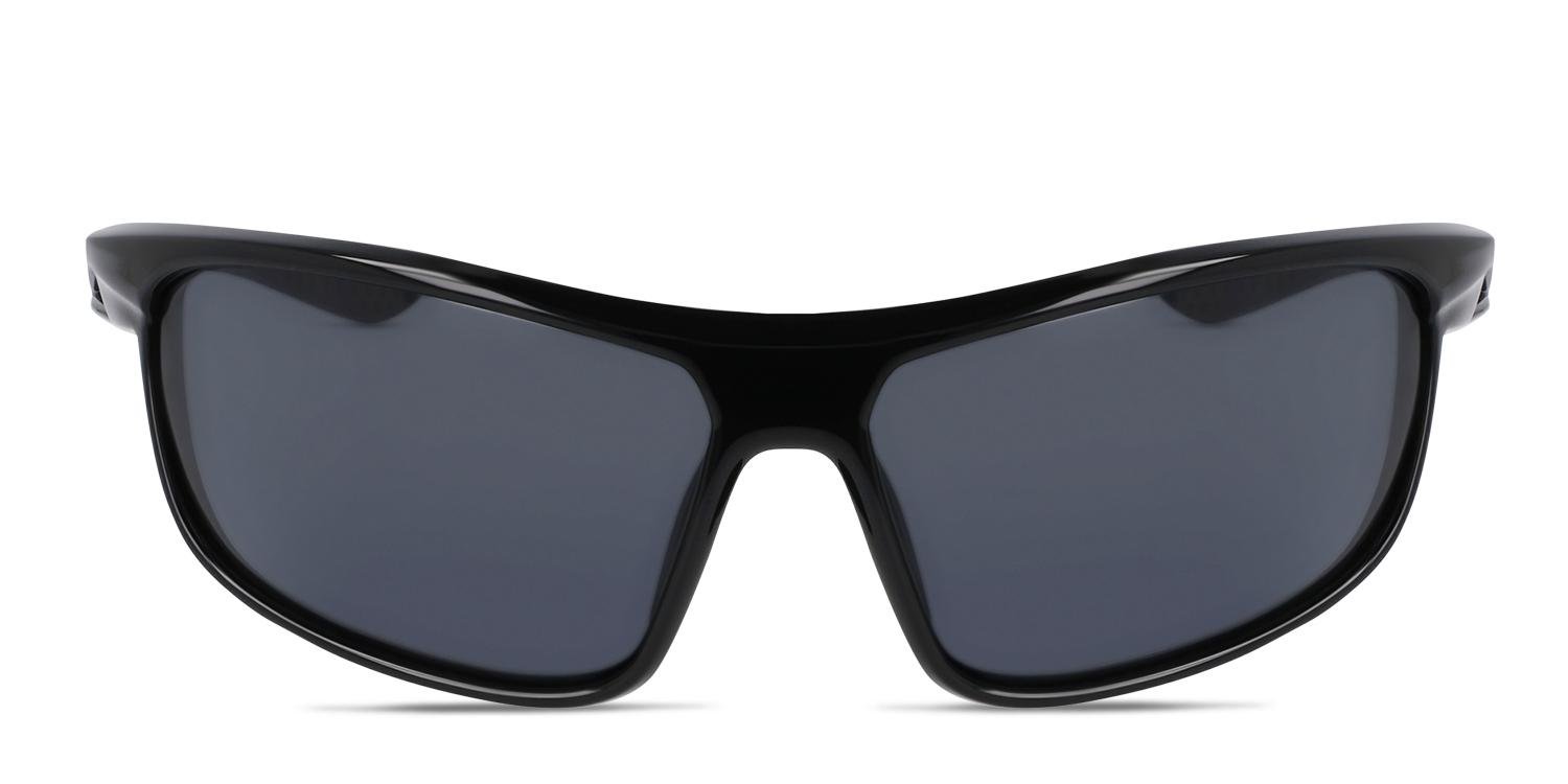 NWT Nike WINDTRACK-HEAT-010 Black 66mm Sunglasses New Nike NIKE WINDTRACK FV2393 010 Matte Black/Silver Flash  main image 3