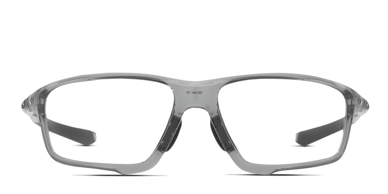 Oakley OX8080 Crosslink Zero (A) Gray/Clear Eyeglasses | Includes