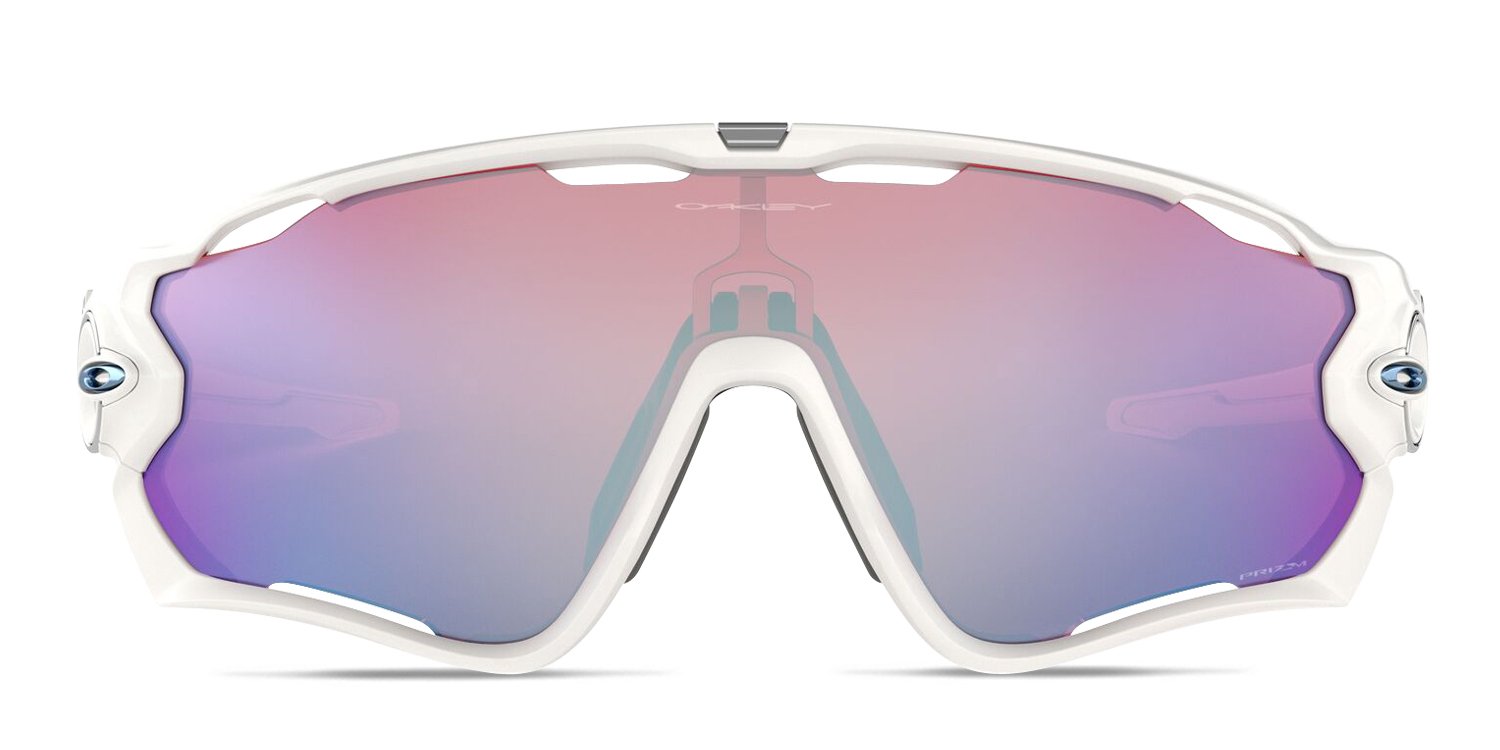 Oakley OO9290 Jawbreaker white frame with PRIZM snow sapphire