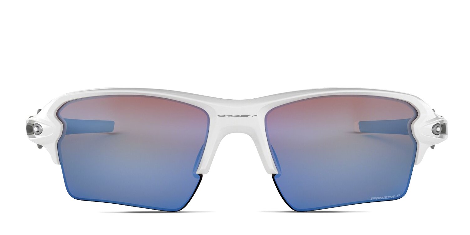 Oakley Flak2.0customブルー ホワイト/キケヘルナンデス Oakley OO9188 Flak® 2.0 XL S (59 - 12) with Blue lenses and White