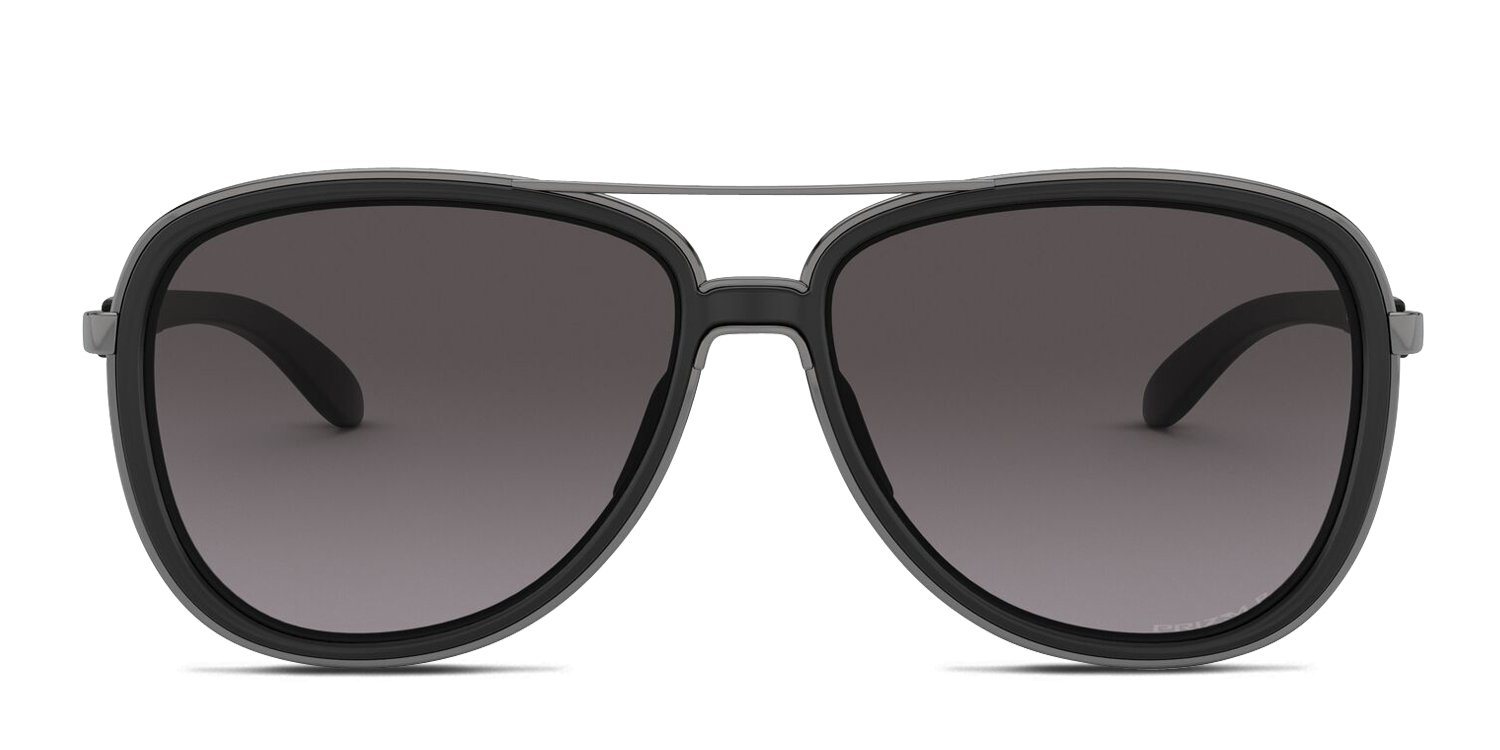 Oakley OO4129 Split Time black frame with PRIZM grey gradient