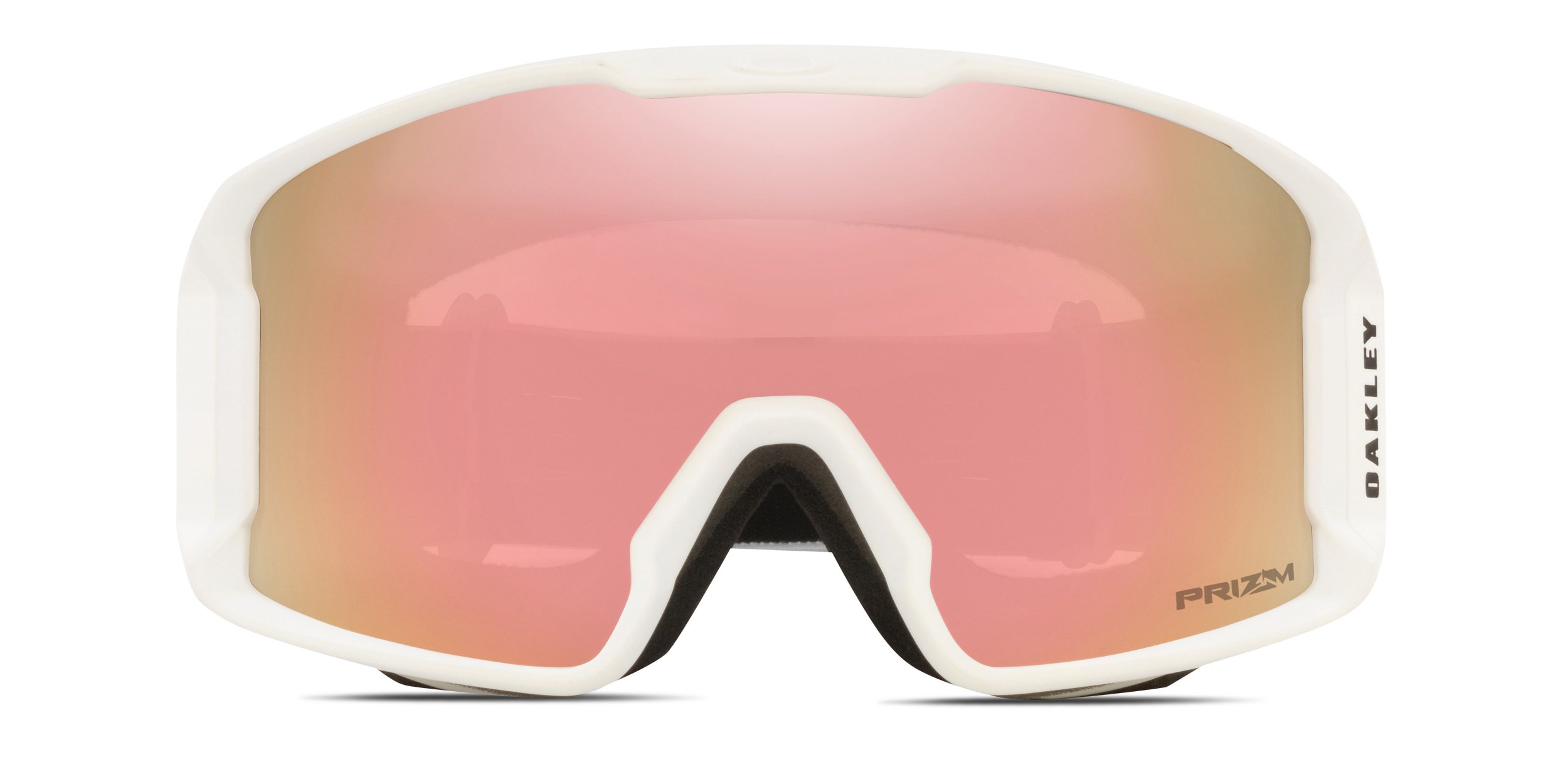 Oakley OO7093 Line Miner M Snow Goggle Prizm w/Clip-in White, Pink