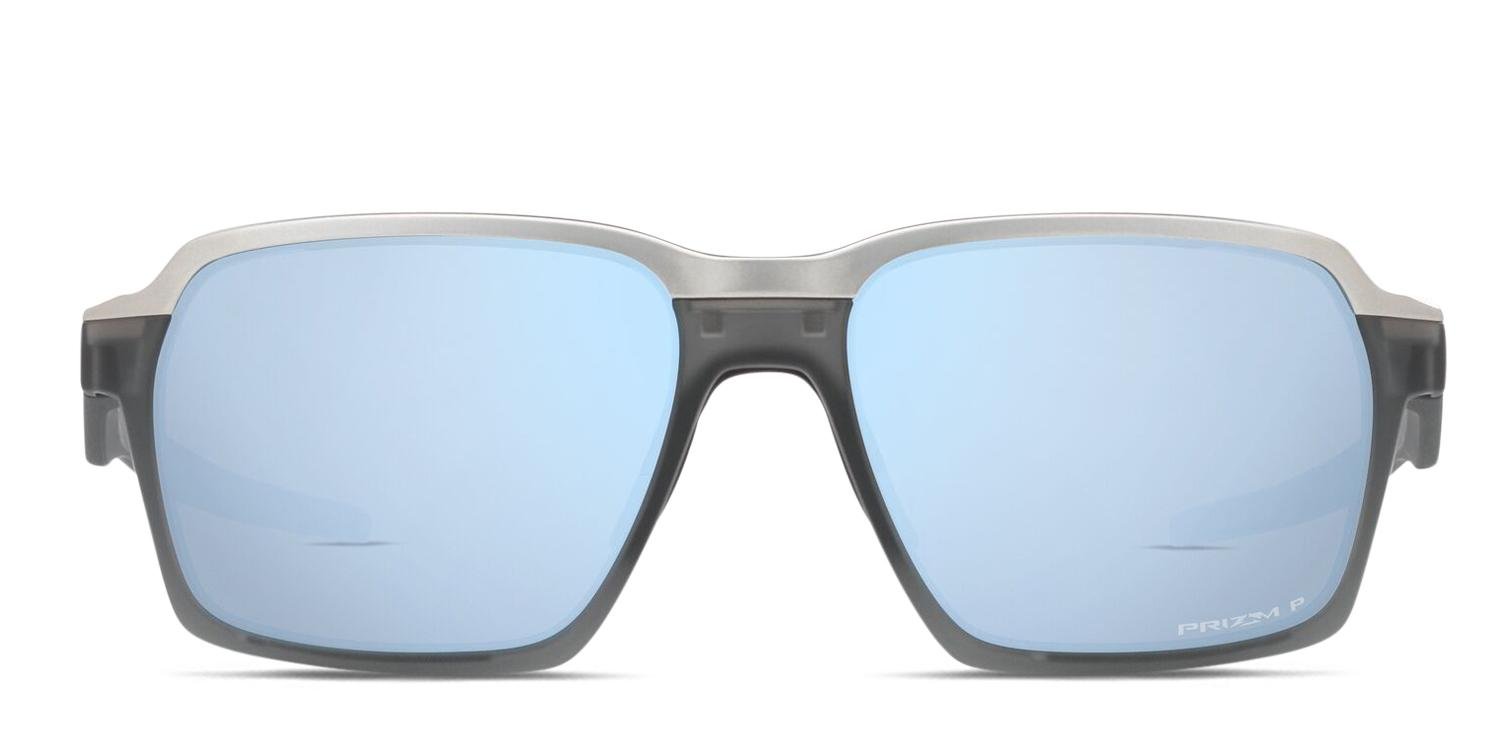Oakley OO4143 Parlay Prizm Gray, Silver Prescription Sunglasses