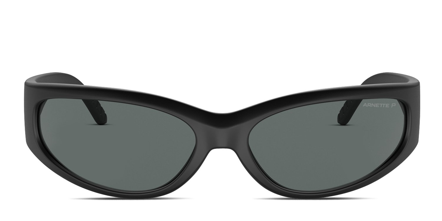 Arnette AN4302 Catfish black frame with dark grey polarized lenses