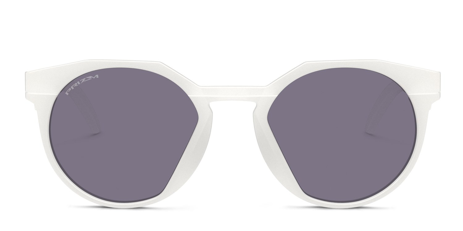 Oakley OO9242 Hstn white frame with PRIZM grey lenses. Lenses