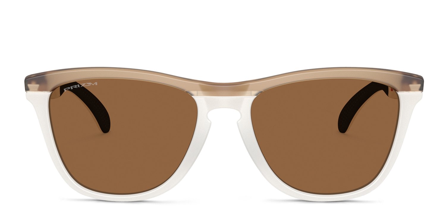 Oakley OO9284 Frogskins Range beige , white frame with PRIZM