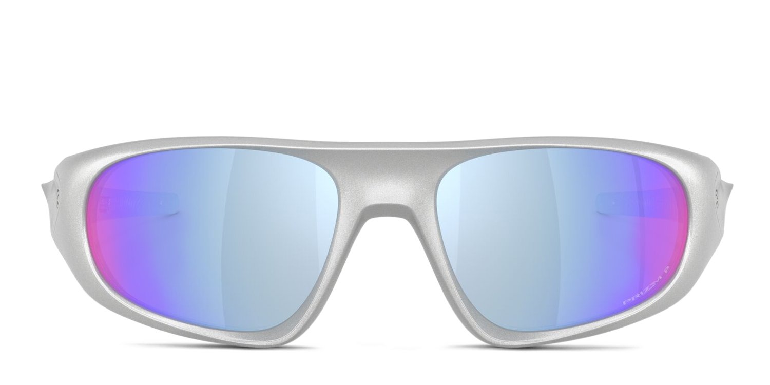 Oakley OO9528 Neoforma silver frame with PRIZM deep water