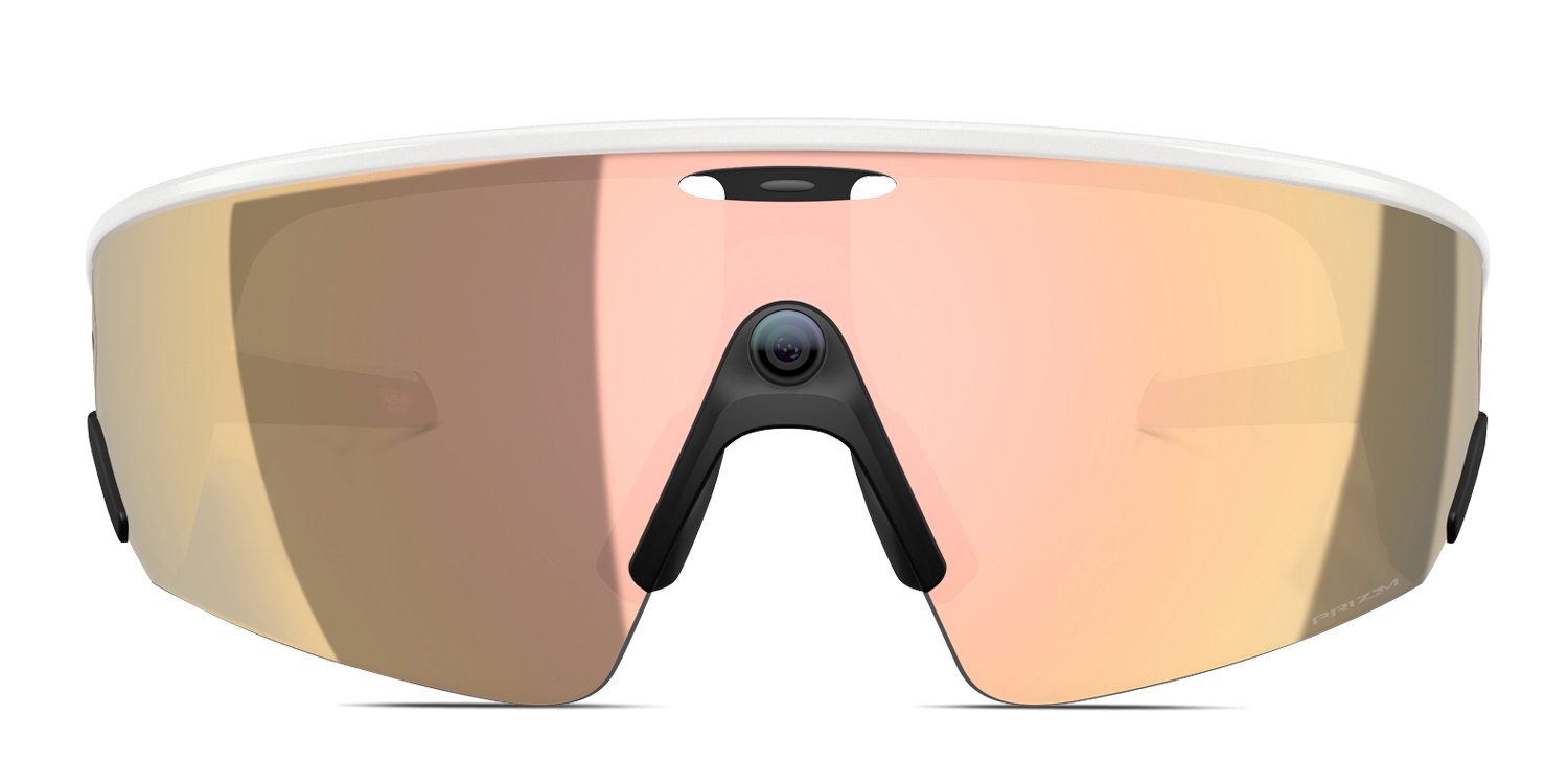 Oakley Meta OW8001 Vanguard AI Glasses Prizm White, Pink