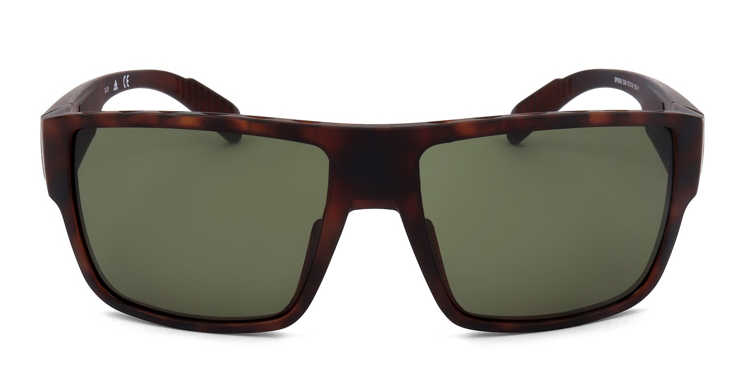 Adidas Sunglasses with Tortoise Temples Adidas AOR004/N Tortoise/Pattern/Black Prescription Sunglasses main image 3