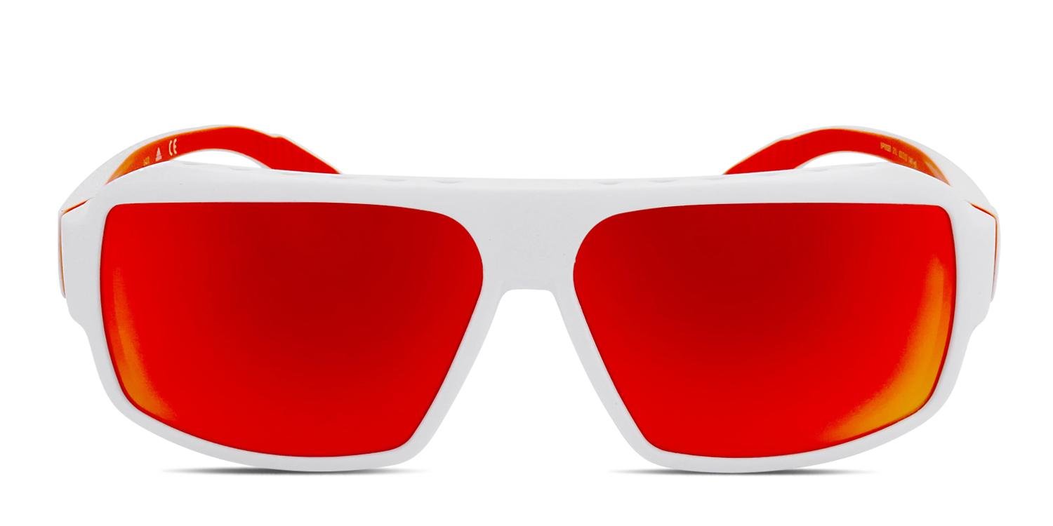 Adidas SP0026 White Prescription Sunglasses