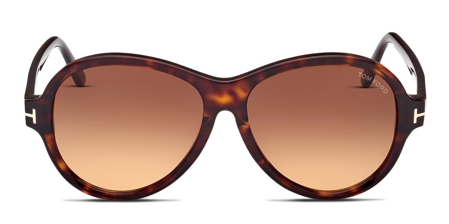 Tom Ford Tortoiseshell Sunglasses with Brown Lenses BRONSON SUNGLASSES | TOM FORD Fashion main image 4