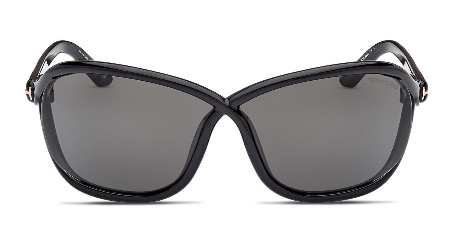 Tom Ford TF1069 Fernanda Shiny Black Prescription Sunglasses