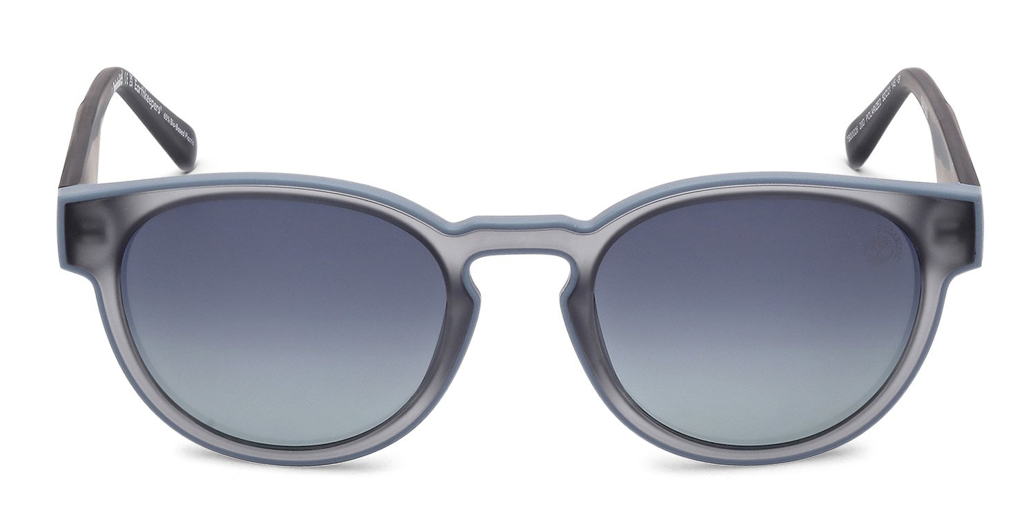 Timberland TB00026 Gray, Blue Prescription Sunglasses
