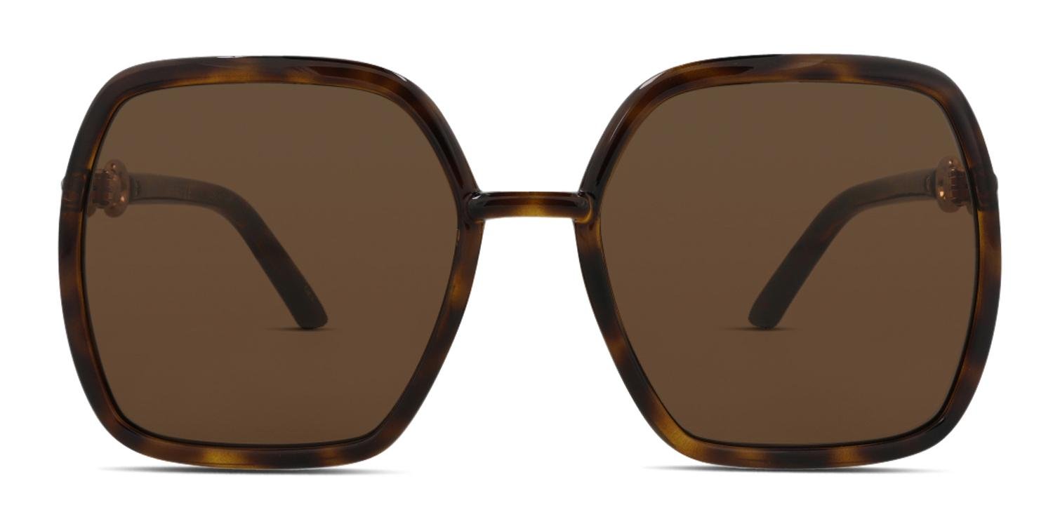 Gucci GG0890S Brown, Tortoise Prescription Sunglasses