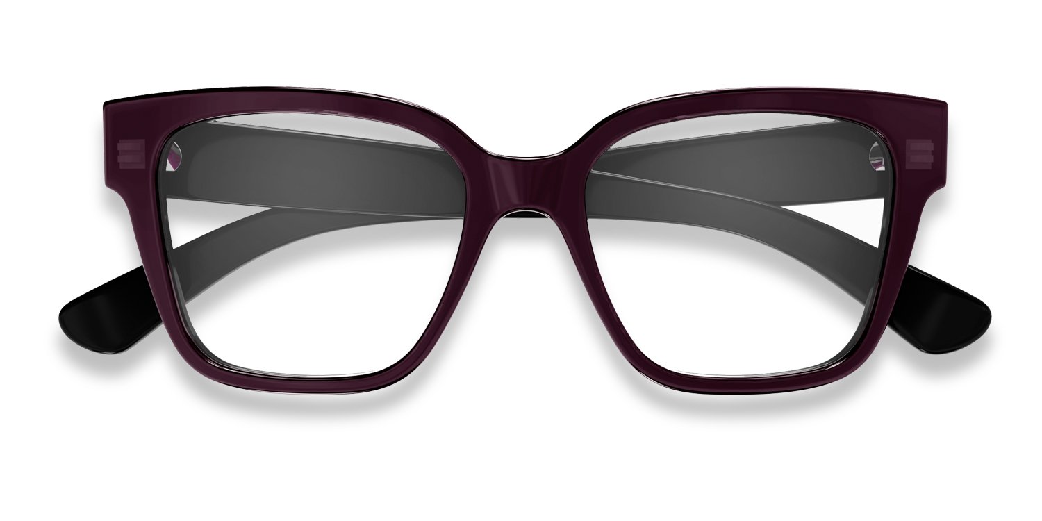 Gucci GG1791O Purple, Black Prescription Eyeglasses