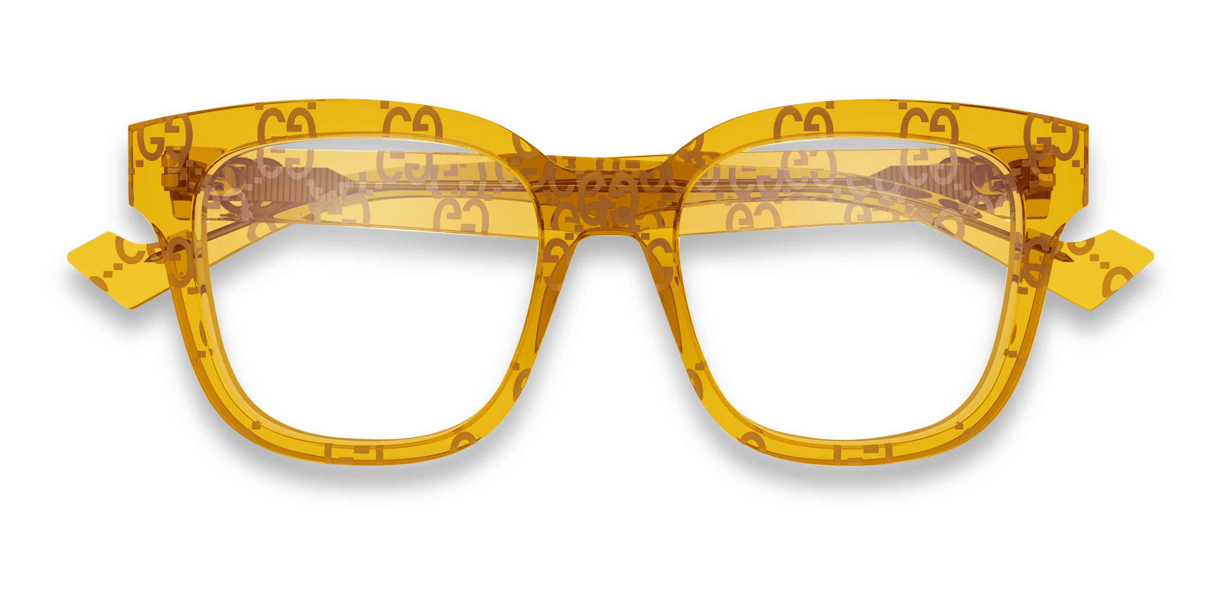 Gucci GG0958O Yellow Prescription Eyeglasses