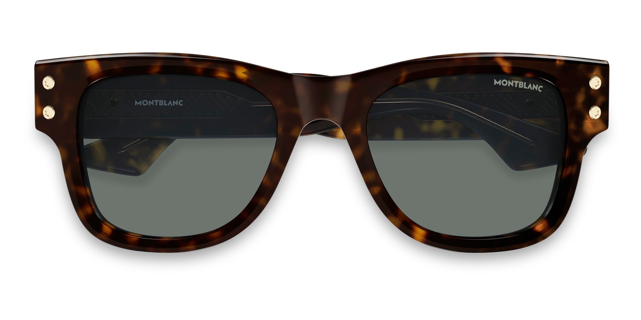 Mont Blanc MB0381S Tortoise Prescription Sunglasses