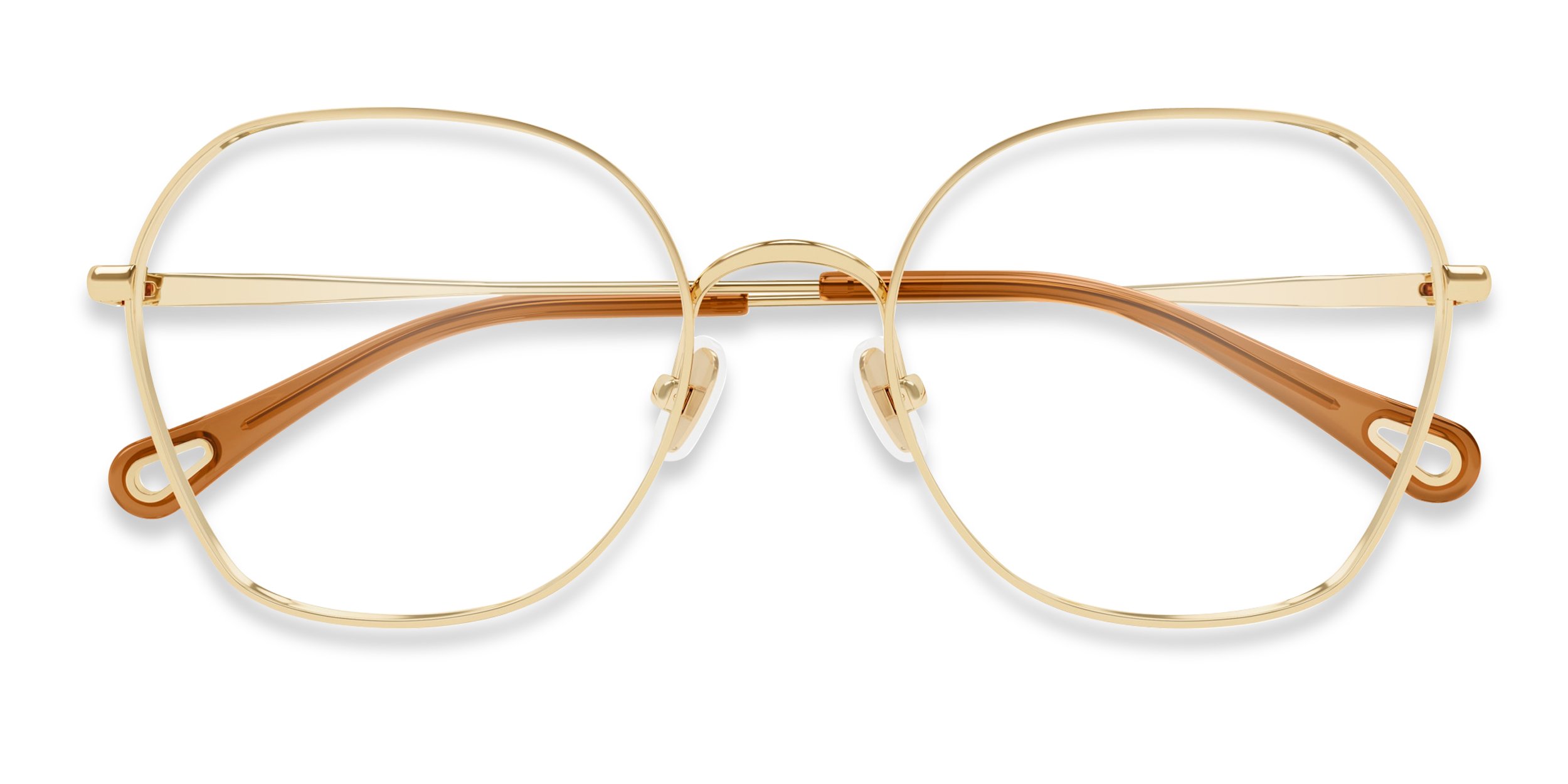 Chloe CH0320O Gold Prescription Eyeglasses