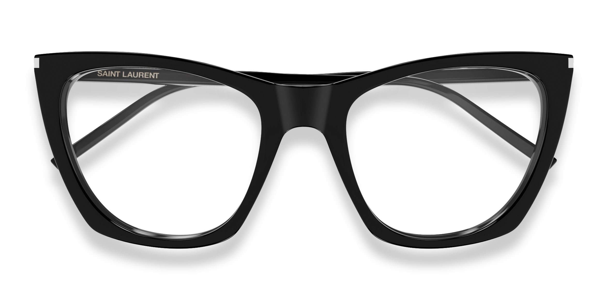 The Saint Laurent SL 214 KATE THIN reimagines the iconic KATE