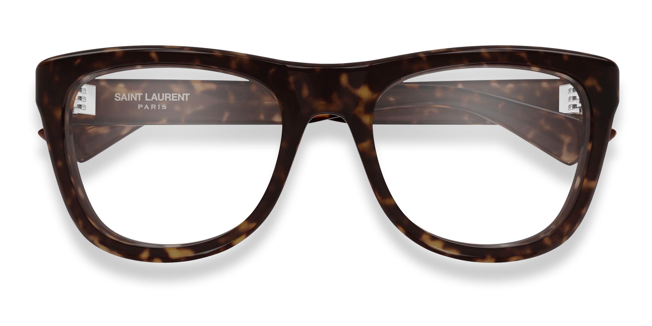 The Saint Laurent SL 816 OPT is a refined cat-eye optical  display picture 2