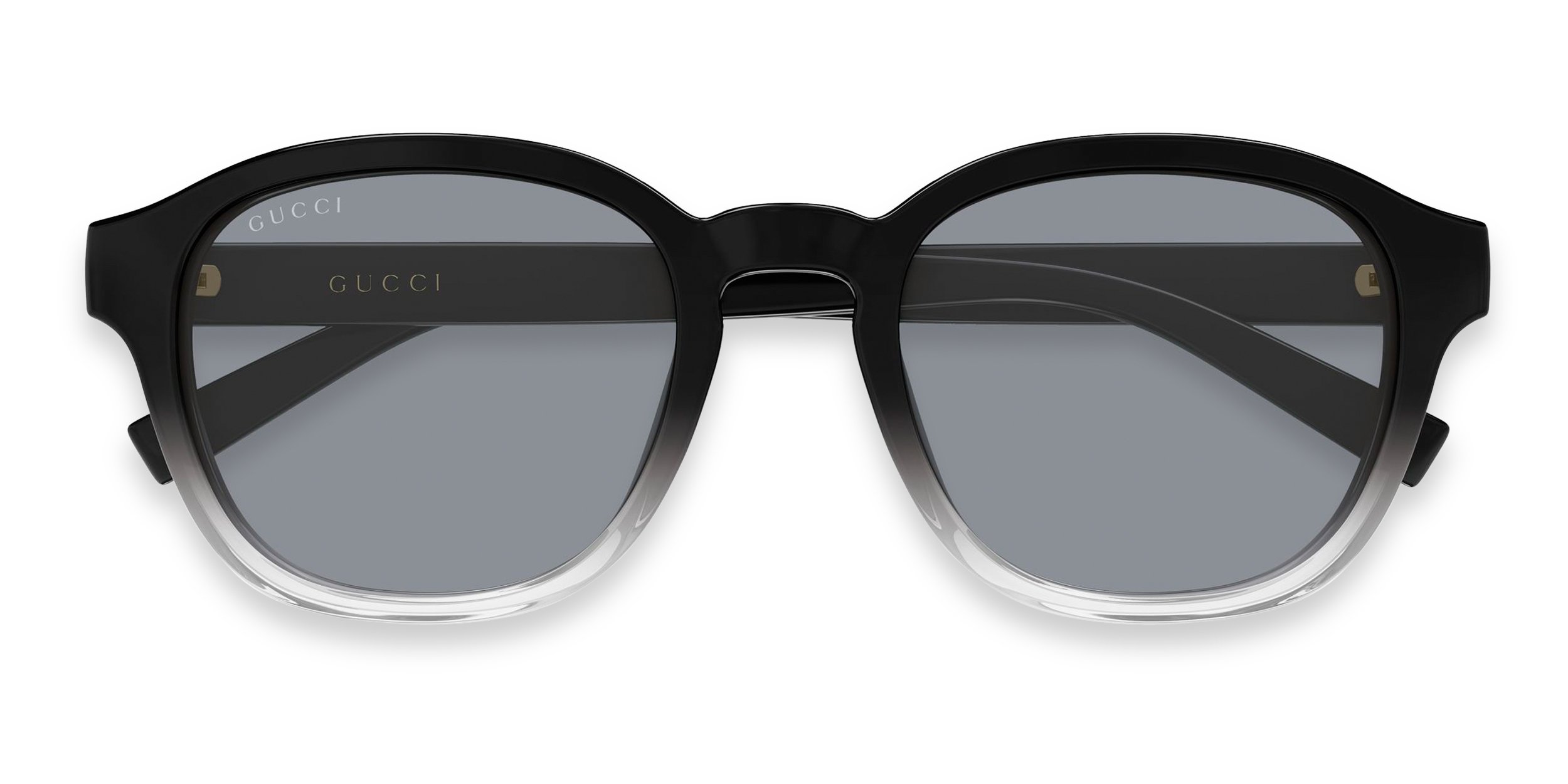 The Gucci GG2109SK is a rounded sunglasses frame with a soft